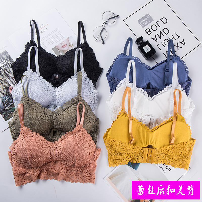 Sheer Bra Lace - 3d Sexy Meisje Kant Lingerie Naadloze