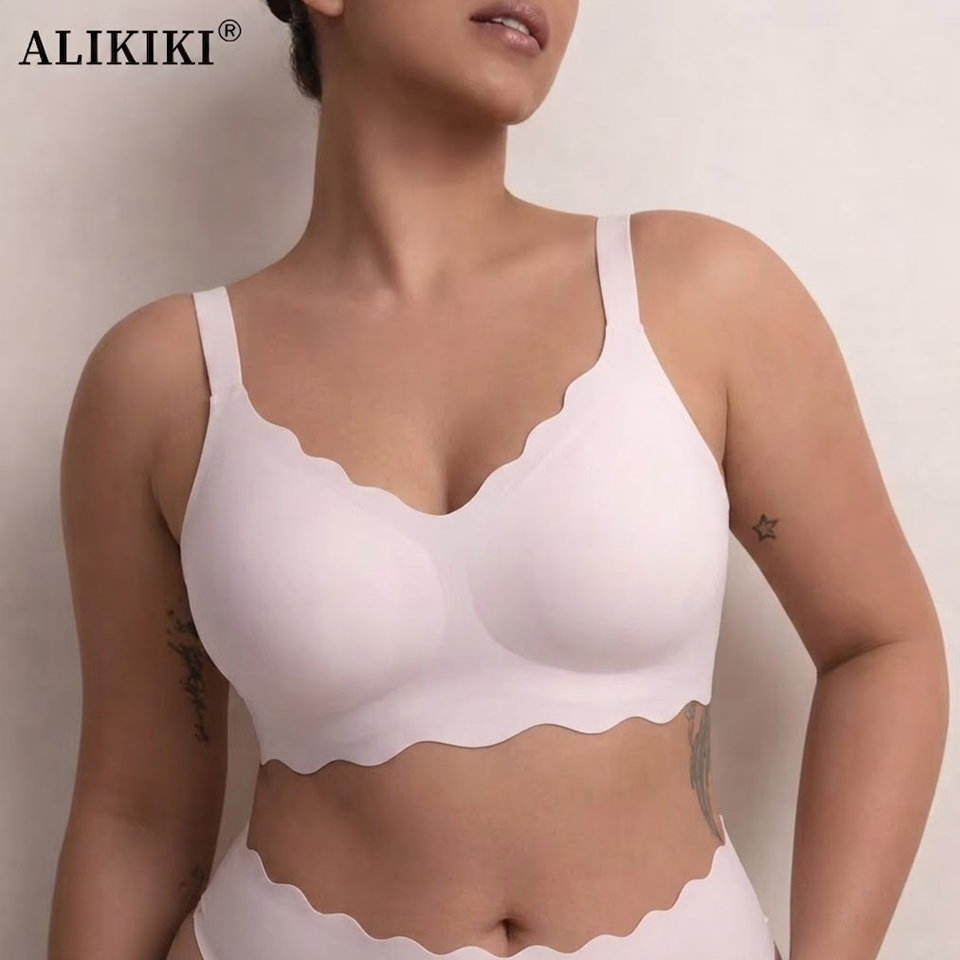 T Shirt Bra Seamless - Naadloze draadloze ondersteunende bh push-up comfort
