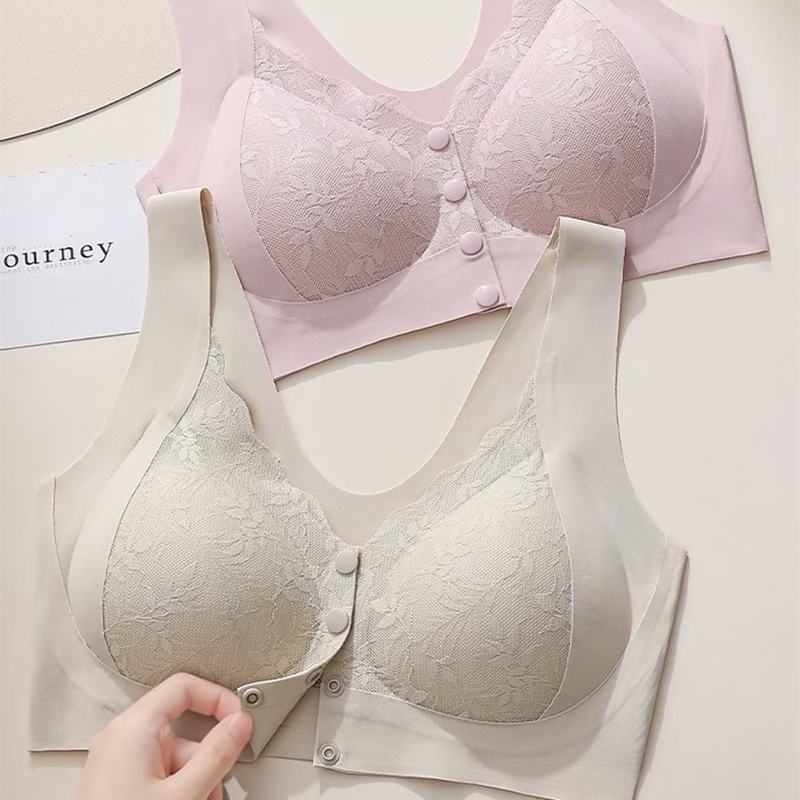 Vest-stijl beha met knopen aan - Full Coverage Bra recensie en prijs