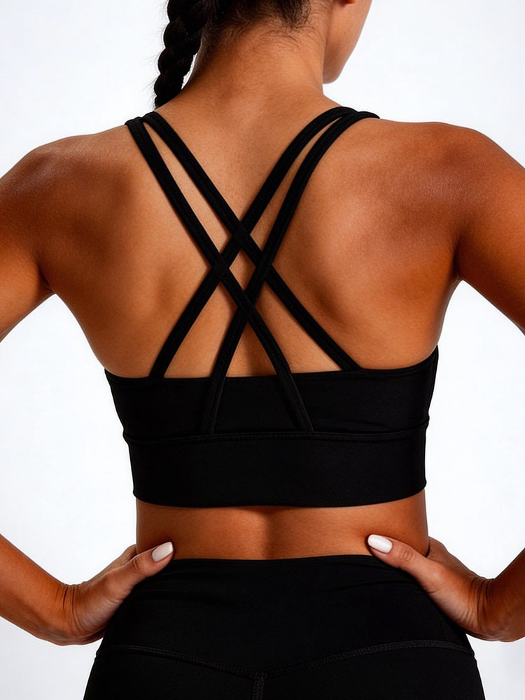 Nieuwe sportbeha voor dames, e - Sports Bra Racerback recensie en prijs