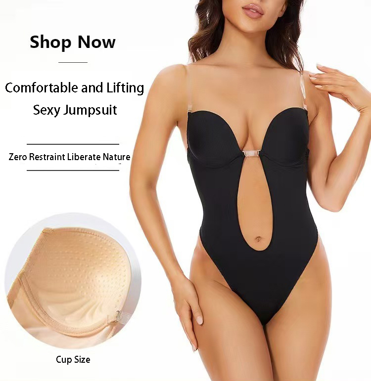 Anti-slip lijmloze body shaper - Plunge Bra Push Up recensie en prijs